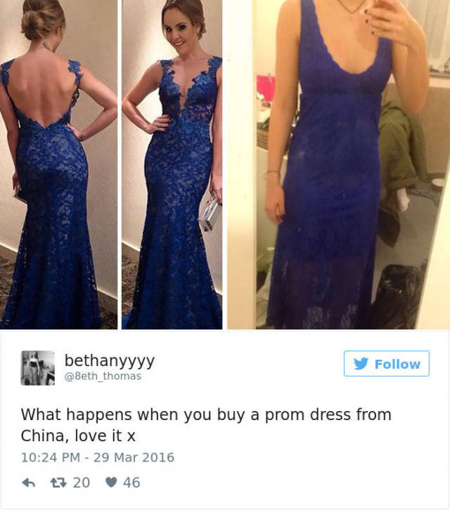 Why You Never Should Order Your Prom Dress Online