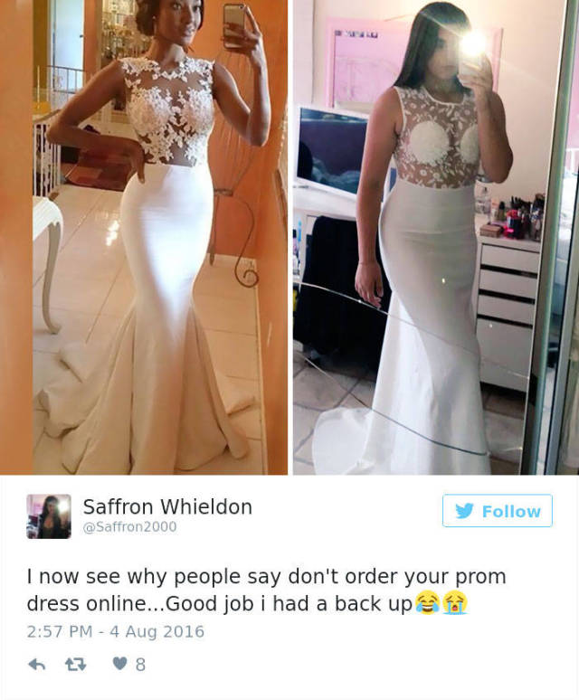 Why You Never Should Order Your Prom Dress Online