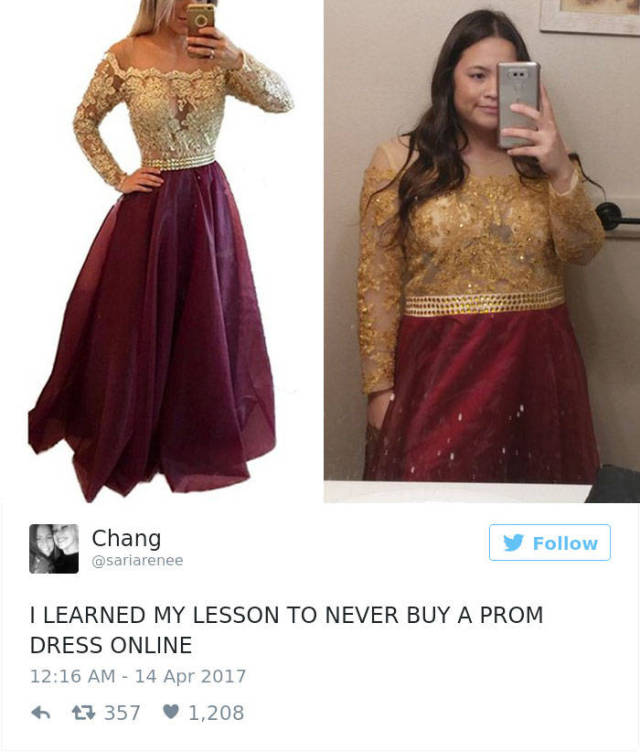 Why You Never Should Order Your Prom Dress Online