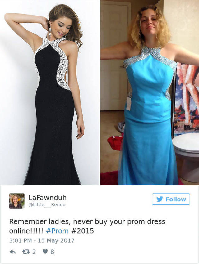 Why You Never Should Order Your Prom Dress Online