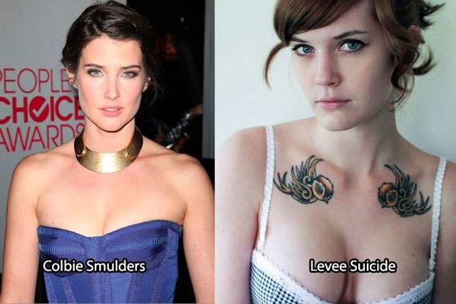 cobie smulders porn star look alike - People Choice Wardy Colbie Smulders Levee Suicide