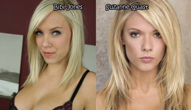 38 Celebrities And Their Porn Star Dopplegangers