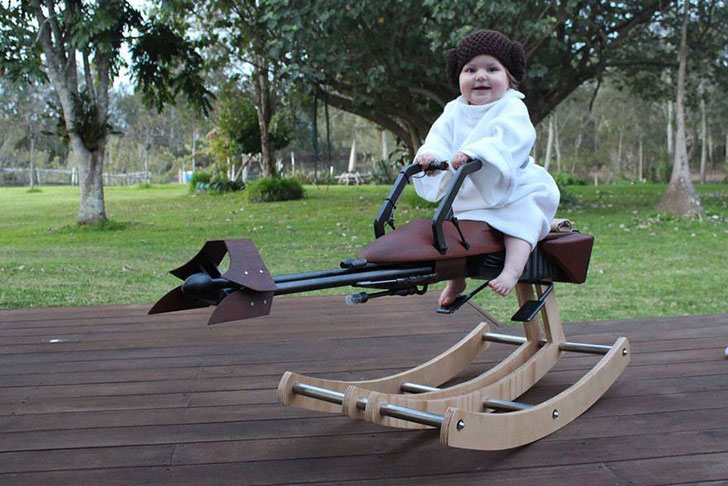 rocking speeder bike