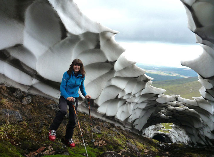 summer snow scotland