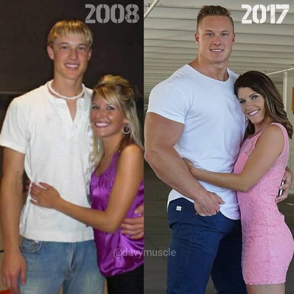 From A Skinny Teen To A Mountain Of Muscles This Transformation Is Shocking 