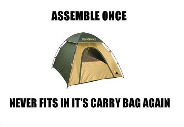 45 Reasons Not To Go Camping