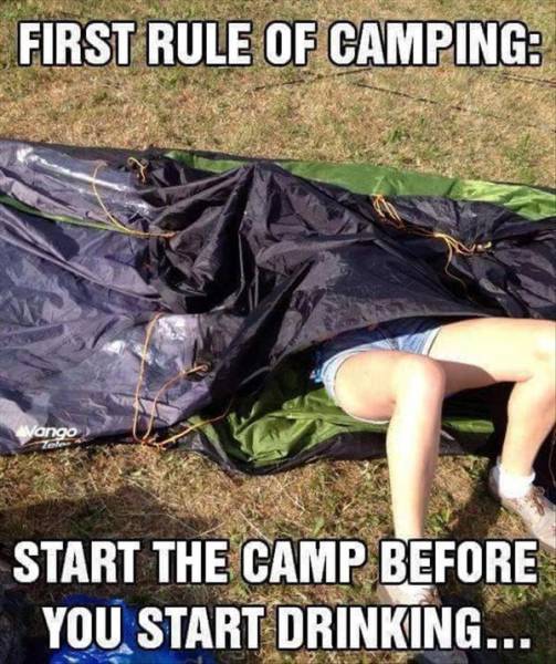 45 Reasons Not To Go Camping