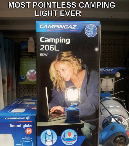 45 Reasons Not To Go Camping