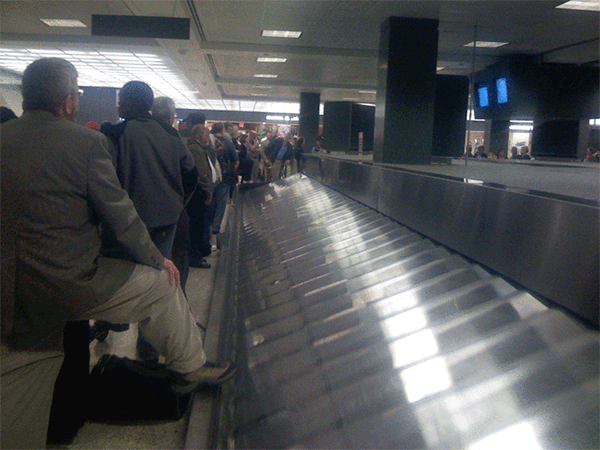 “Don’t stand two inches from the fucking conveyor belt at the baggage pickup in the airport. When everyone does this, people at the back get left out and can’t see if their baggage is coming.” – ClawTheBeast