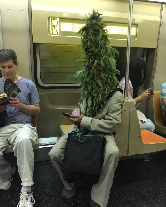 random pic weird subway