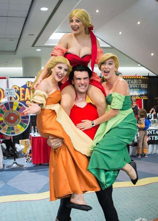 gaston cosplay - med Tafio "Busters Bo Spin Dnta Stb