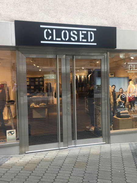 Closed Since