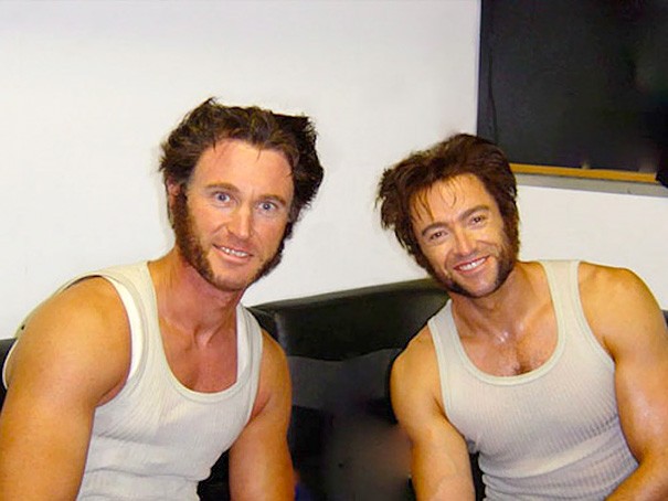 19 Images Of Famous Movie Stars With The Stunt Doubles