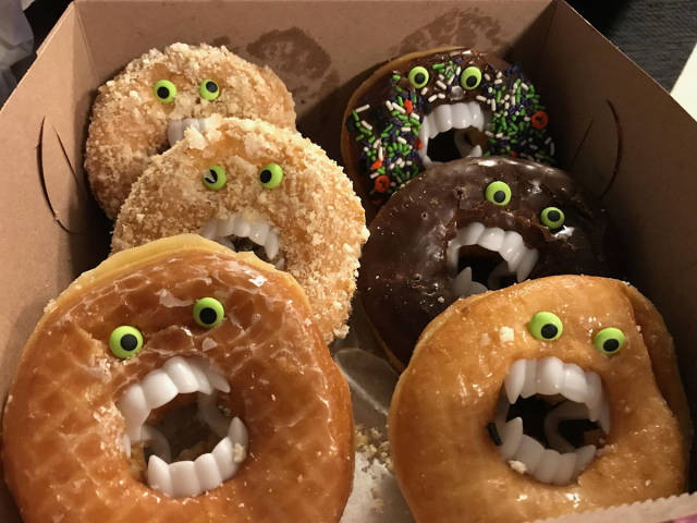 scary doughnut