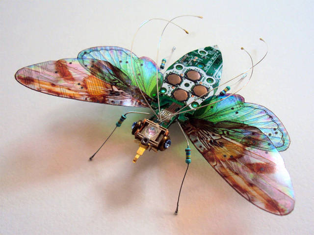 insect sculptures