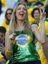female fans world cup 2018