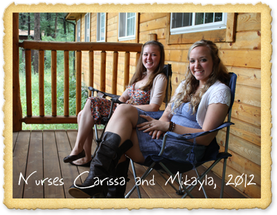 photograph - Nurses Carissa and Mikayla, 2012