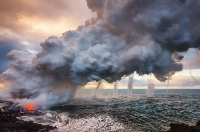 waterspouts ocean