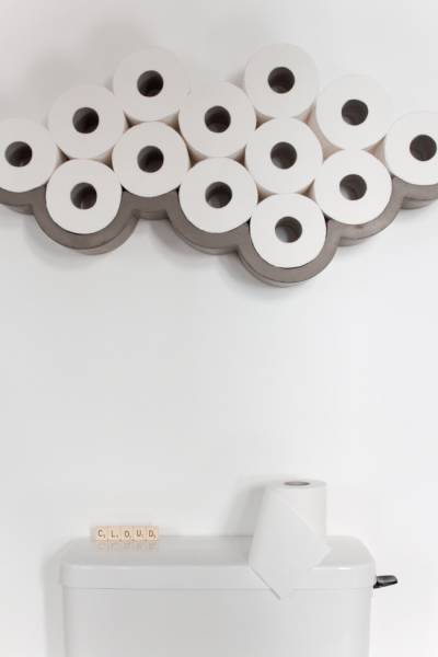 toilet paper shelf - Cloud