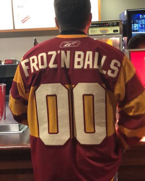 canada jersey - Froz'N Balls