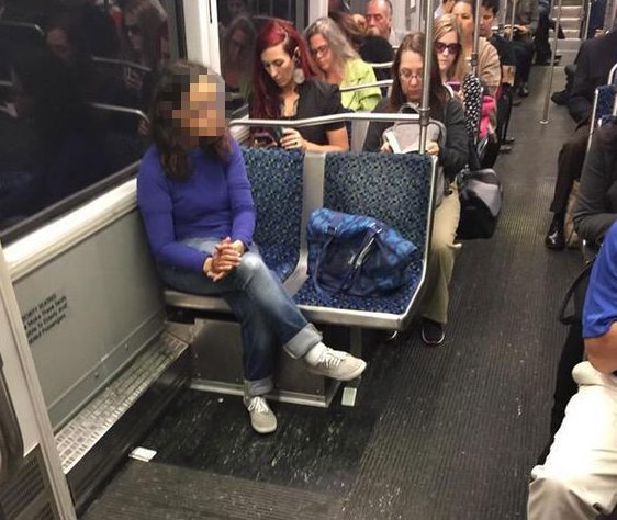 Woman Begins A War Against Manspreading And Gets A Quick Response
