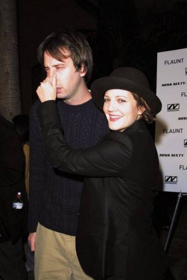 Drew Barrymore and Tom Green-married for five months in the early-2000s