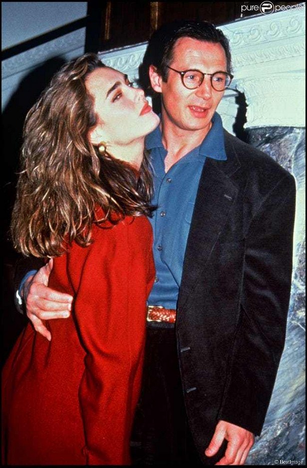 Liam Neeson and Helen Mirren 1980s