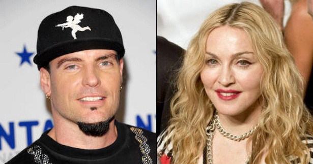 Vanilla Ice and Madonna early-1990s
