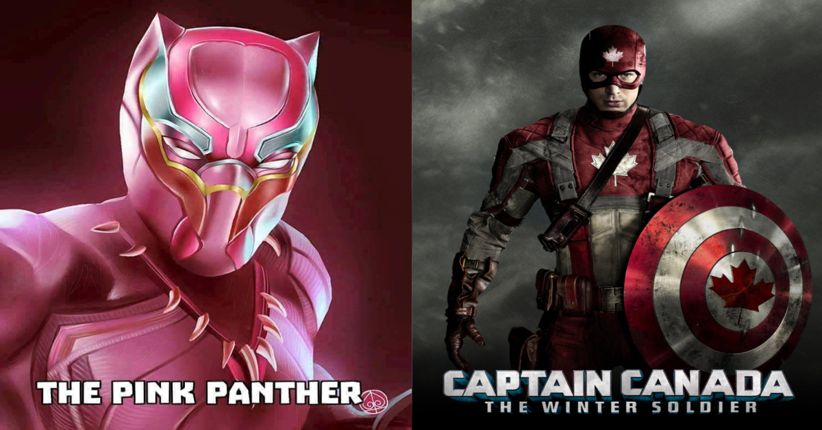 captain canada - The Pink Panther Captain Canada The Winter Soldier