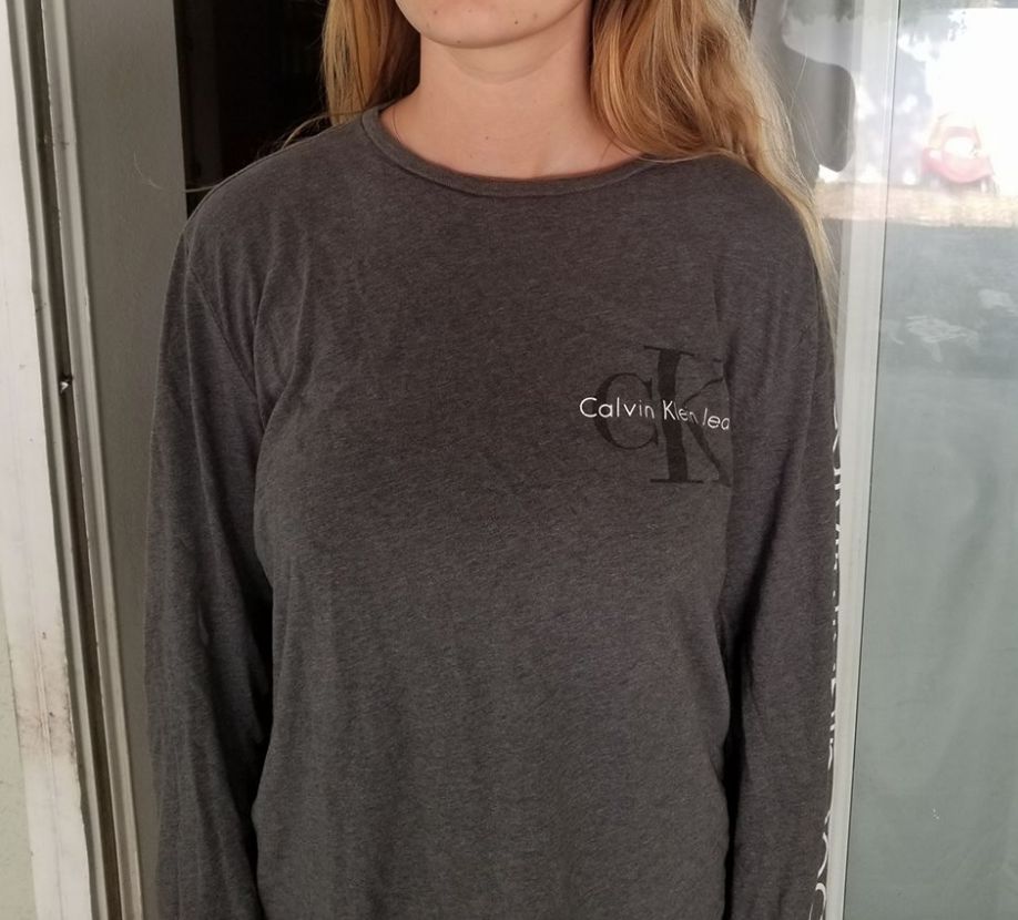 This is the shirt in question. Under which she was not wearing a bra, however, this entire situation was horribly handled by school authorities 