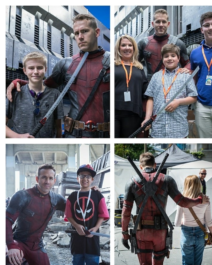 Just when we thought Ryan Reynolds couldn't get any more attractive, he meets Make-a-Wish kids on set

Make-a-Wish also services children who are recovering, as they want to be part of the healing process.