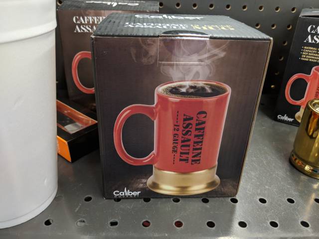cup - Caffeine Assault 12 Gauge Caliber Caffe Assa