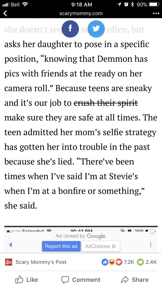 While others couldn't believe that her mother would be so strict and should trust her daughter more.But others think that most teens lie to their parents about what their doing not because it's something necessarily bad, but because their folks are strict for no reason and aren't going to be allowed to do anything anyway.