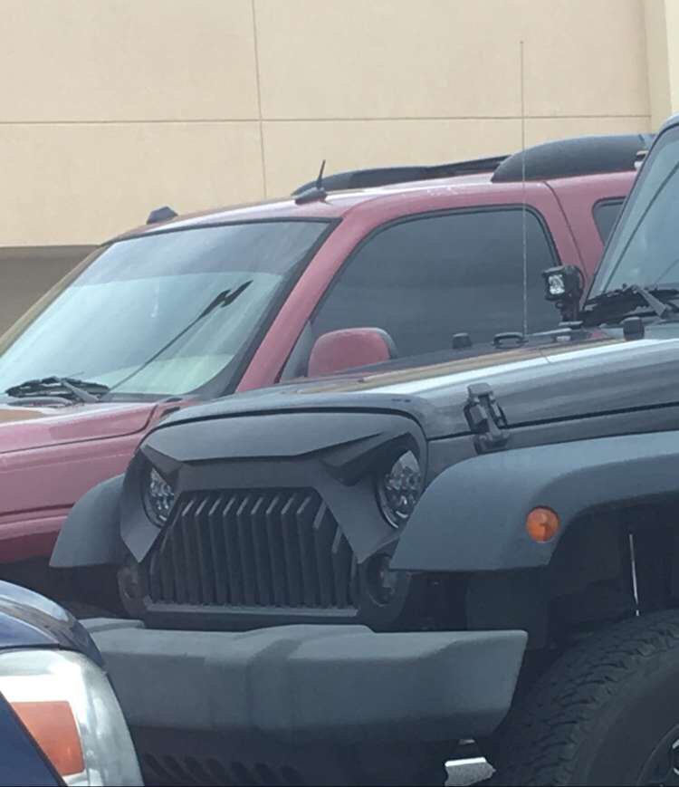 Darth Vader reincarnated as a jeep