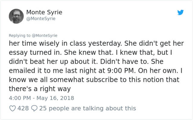 This Teacher’s Reaction To A Student Falling Asleep In His Class Has Received Lots Of Positive Feedback From The Internet (18