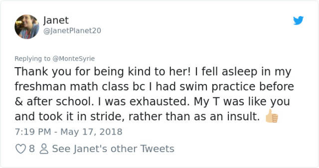 This Teacher’s Reaction To A Student Falling Asleep In His Class Has Received Lots Of Positive Feedback From The Internet (18