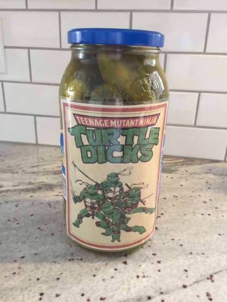 turtle dicks pickles - Teenage Mutant Ninu