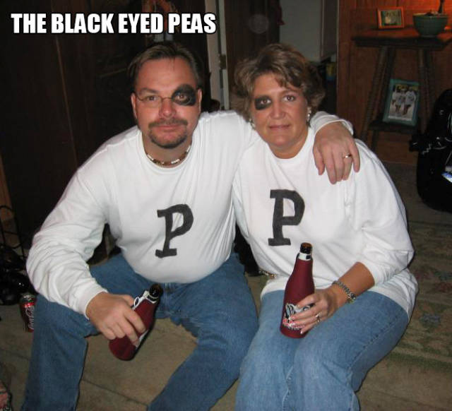 pun costumes - The Black Eyed Peas P.
