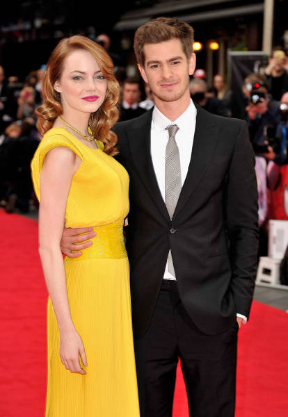 Emma Stone And Andrew Garfield-Their love blossomed on the set of 'The Amazing Spider-Man'. Their relationship lasted for four years.