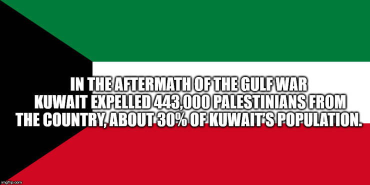 graphic design - In The Aftermath Of The Gulf War Kuwait Expelled 443,000 Palestinians From The Country, About 30% Of Kuwaits Population. imgtip.com