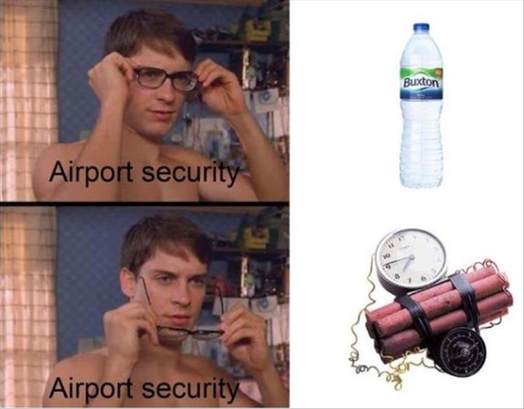 airport security water memes - Buxton Airport security Airport security