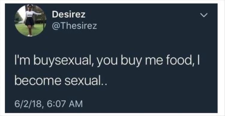 presentation - Desirez I'm buysexual, you buy me food, become sexual.. 6218,