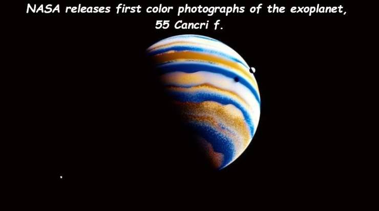 exoplanet 55 cancri f - Nasa releases first color photographs of the exoplanet, 55 Cancri f.