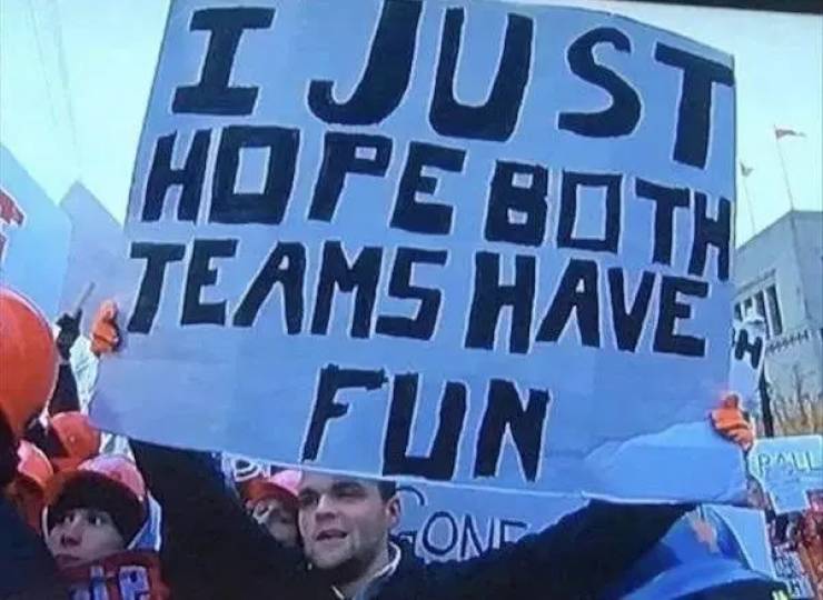 The Best Signs Sports Fans Have Brought To The Game