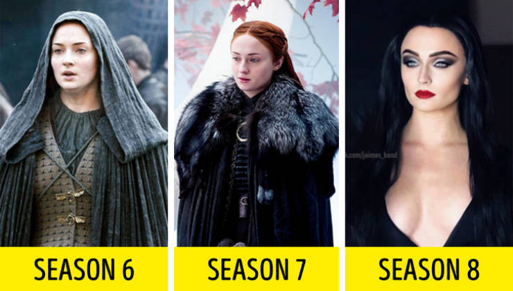 “Evolution of Sansa Stark”