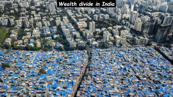 india rich and poor - Wealth divide in India