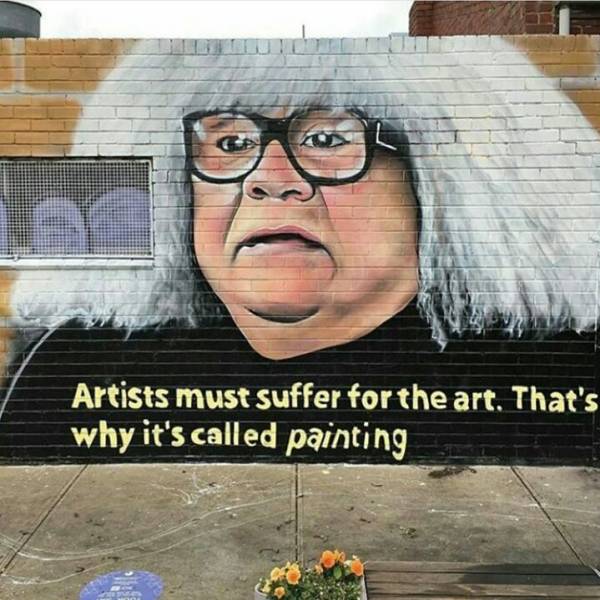 random artist must suffer for the art - Artists must suffer for the art. That's why it's called painting