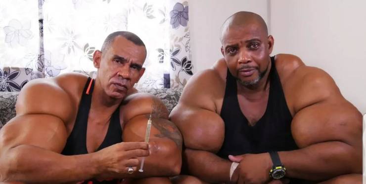 random hulk brothers risk death by injecting muscle building chemicals hooked on the look