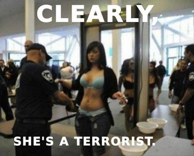 funny terrorist - Clearly She'S A Terrorist.