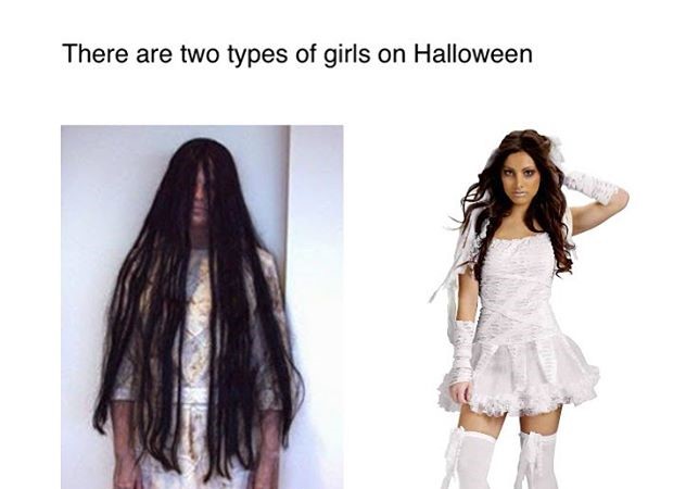 kids scary halloween costumes - There are two types of girls on Halloween